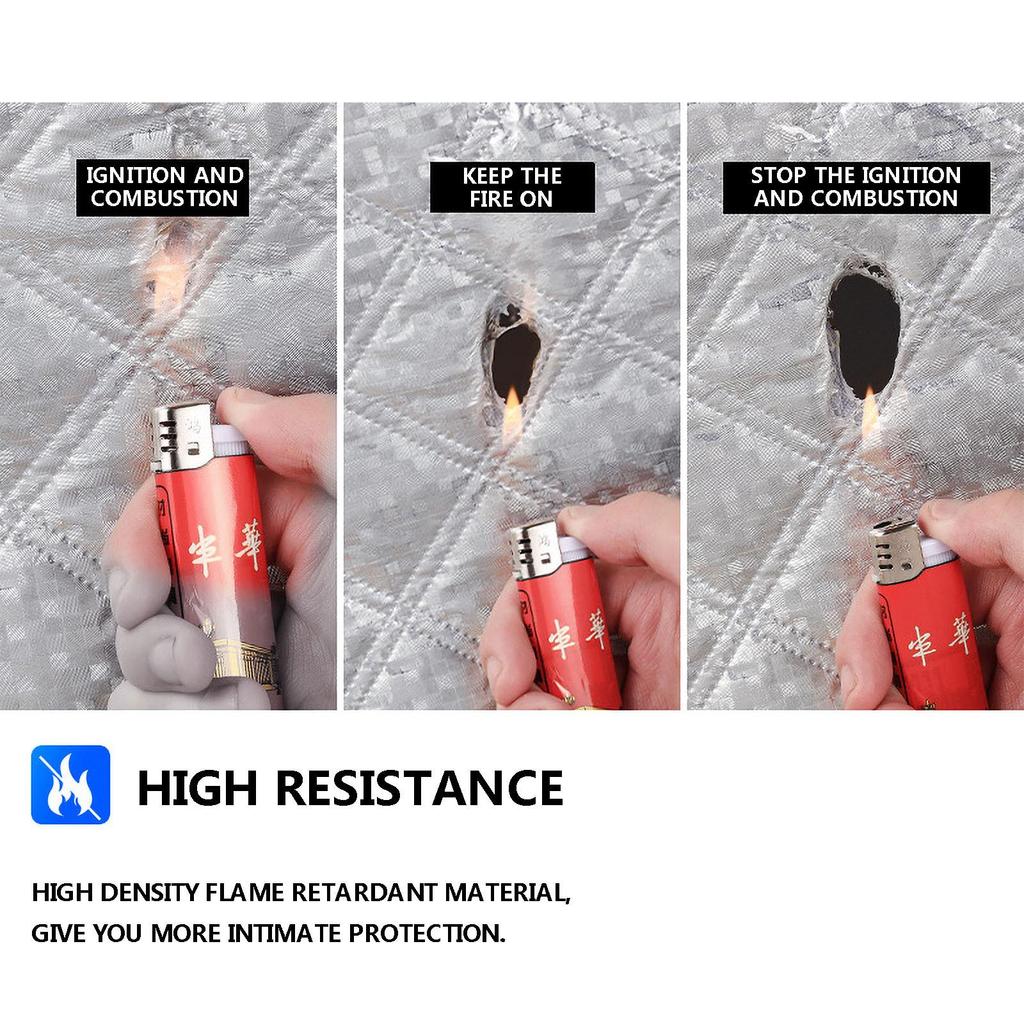 Подходит для снега, льда, солнца, мороза, 4-слойная защита, чехол для лобового стекла автомобиля