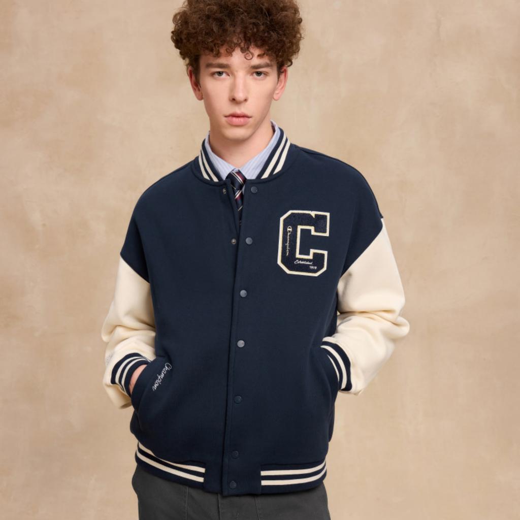 Champion Jackets Unisex Baseball Collar Thickened Other U5COTSU011