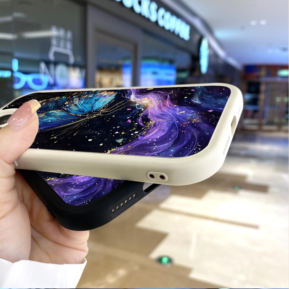 Тонкий чехол для телефона с рисунком цветов тюльпанов из мягкого силикона и искусственной кожи для Samsung Xiaomi Poco Redmi