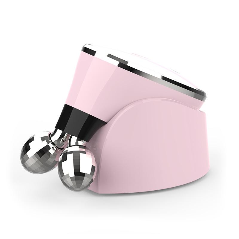 Face Lift Beauty Instrument EMS Micro Current Neck Massager Rolling Beauty Instrument Home Introducer