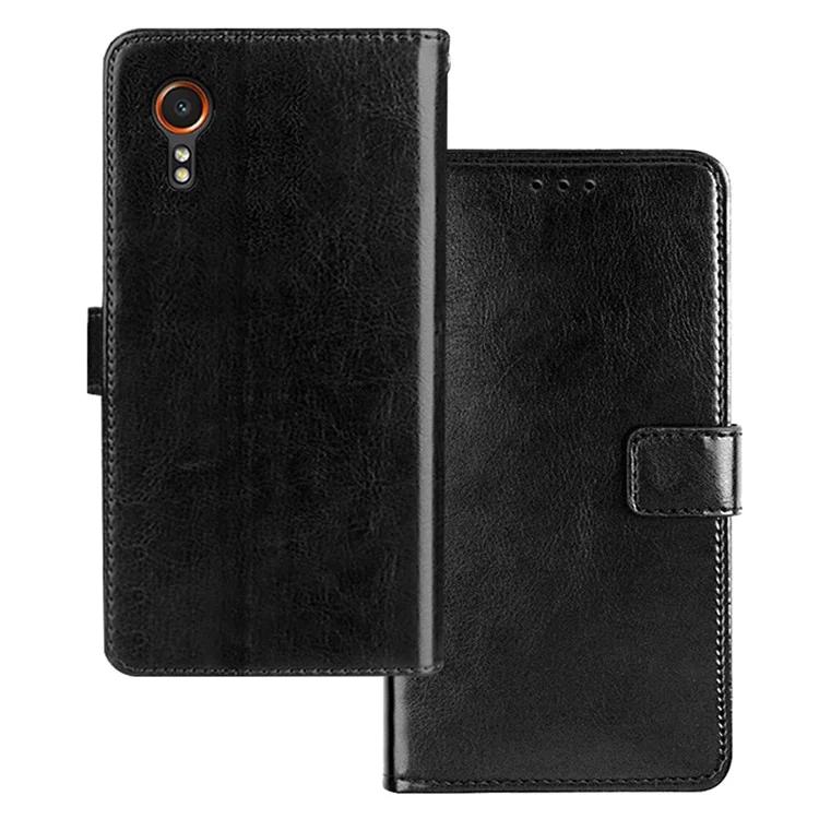 IDEWEI для Samsung Galaxy Xcover7 чехол однотонный устойчивый к падениям чехол для телефона из искусственной кожи