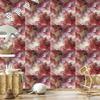 Ink Red and Pink Wallpaper for Living Room and Bedroom 50x1000