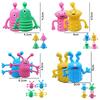 5/10/20PCS Cute Monster Finger Topper Toys Soft Rubber Stretchy Fidget for Kids Birthday Party Favors Guests Gifts Goodies toys