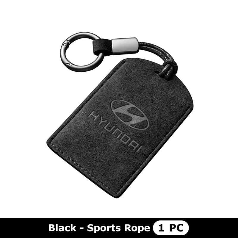 For Hyundai Car Smart Remote Key Card Cover Case Key Bag Shell Holder Protection GDi N Line i10 Azera Genesis G70 G80 G90 Accent HH60