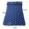 Outdoor Portable Ultra-light Inflatable Mat Built-in Inflatable Pump Sleeping Mat For Camping Double Durable Inflatable Mat