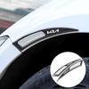 HFVY8 2Pcs Carbon fiber Car Anti-collision strip Door Sticker Safety Warning Reflector Decal For Kia KN K7 K900 Cadenza K9 K04 Sorento
