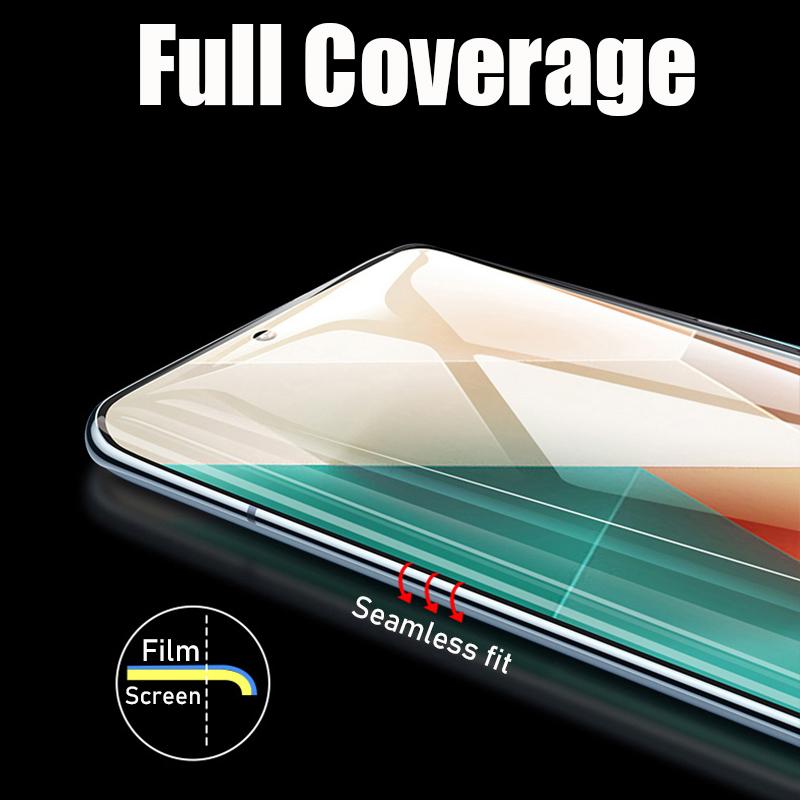 5PCS Hydrogel Film For Xiaomi Redmi Note 8 9 10 Pro 10S 9S 8T 9T Screen Protector For Redmi Note 11 12 13 14 Pro 11S 12S 5G