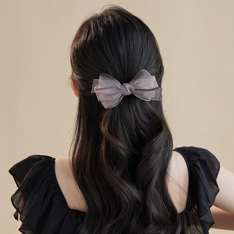 CHIMERA Organza Bow Hair Clip