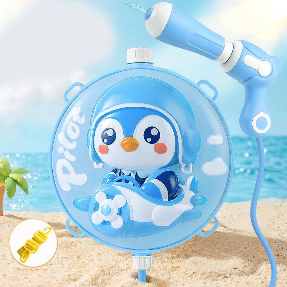 High Pressure Children Backpack Water Spray Toy Pull Type Water Pistol Toy Summer