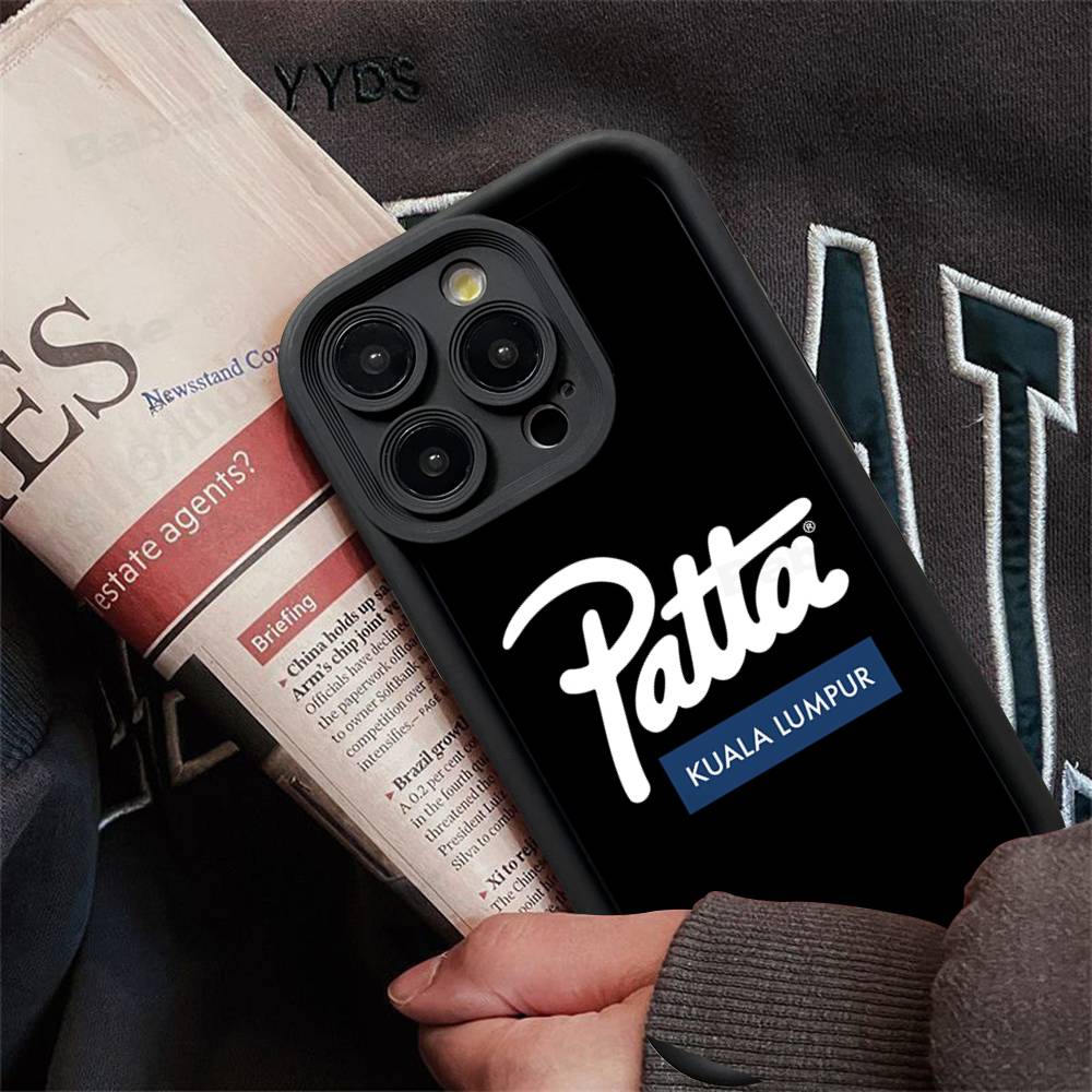 Модный силиконовый чехол для телефона P-Patta для iPhone 17 Pro Max 16 15 14 13 12 11 Plus 17 Air