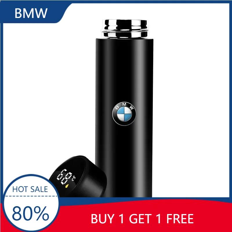 ZHZO3 F10 F11 E84 Car Smart Thermos Bottle With Temperature Display Coffee Cup For BMW F20 F40 F22 F30 E90 F32 F10 F06 F07 F46 M3 M4 M