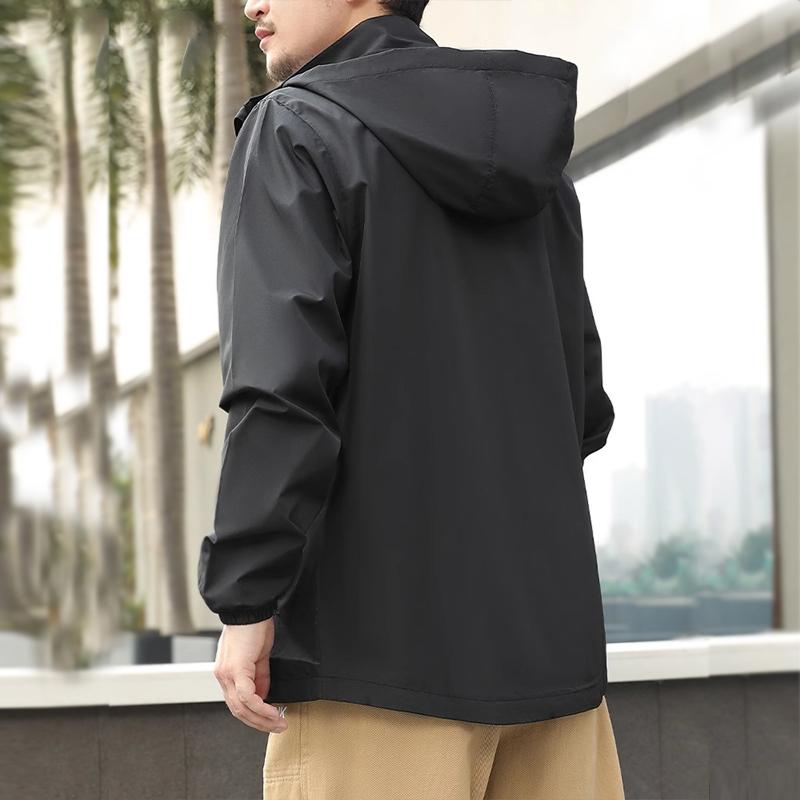 Li Ning Trench Coat Men's Black YFDT201-1