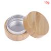 Баночка для крема из бамбука, маска для дизайна ногтей, многоразовый пустой контейнер для косметики, коробка для хранения бутылочек 10/15/30/50/60/80/100 г