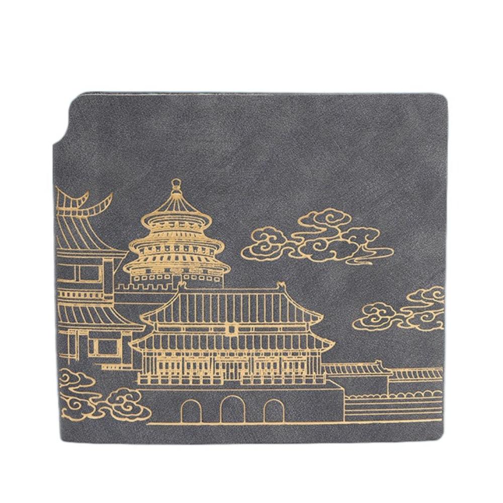 Мягкий переплет Портативный ежедневник Квадратный справочник записей встреч Карманный блокнот для записей Школьный