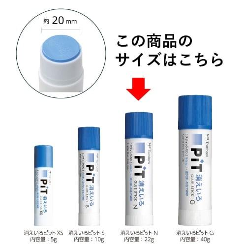 Клей-карандаш Tombow Pencil Stick Disappearing Pit N PT-NC Blue Размер корпуса: 25x100 мм/Вместимость примерно. 22г/40г