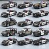 Police Car Series Volkswagen Mercedes Benz Dodge Lamborghini McLaren Ford Chevrolet Corvette Diecasts & Toy Vehicles RMZ City 1:36 Alloy Model