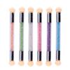 Double-Ended Nail Art Gradient Brush Set with Dotting Pen - 6 Pieces
