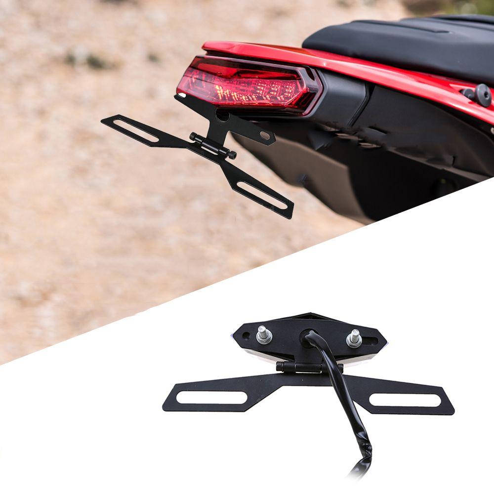 Регулируемый складной кронштейн номерного знака, держатель заднего фонаря