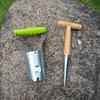 1PCS Stainless Steel Transplanter Transplanting Tool - Cylinder Design for Farm Garden Vegetable Patch Digging