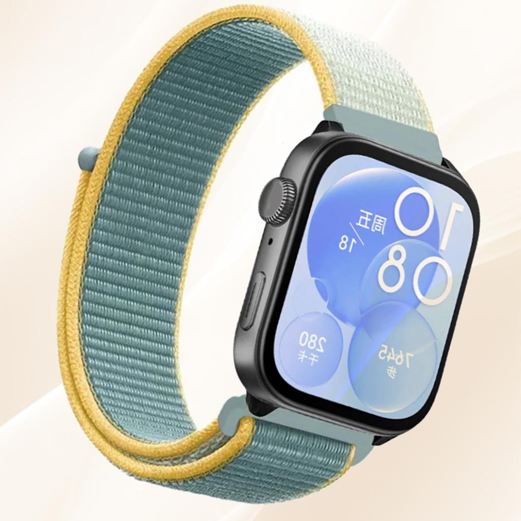 Нейлоновая петлевая лента Для huawei watch fit 3 ремешок умный браслет дышащий Спортивные ремешки браслет для huawei fit3 Аксессуары