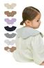 Konny Baby Bib Baby Absorbent and Quick For Girls and Baby Baby Shower 7 Brown Midnight Pink Mocha Warm [Konny] Set, Bib, 360° Rolling, Drying,