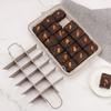 Thickening Carbon Steel Cake Mold Creative Brownie Pan18 Lattice Rectangle Divided Into Slices of Date Cake Pineapple Pastry Pan