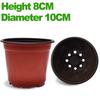100 шт. Пластиковые горшки для рассады растений, многоразовые горшки для рассады растений, контейнеры для цветущих растений, горшки для выращивания рассады для садов