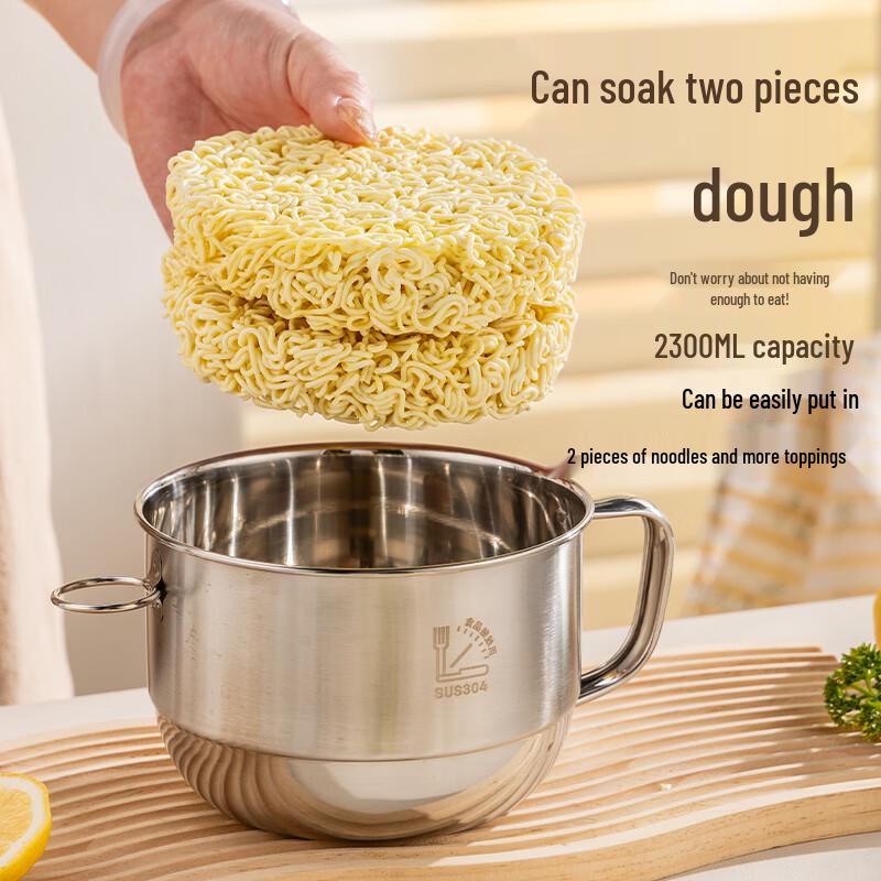 Portable Stainless Steel Lunch Box & Instant Noodle Cup