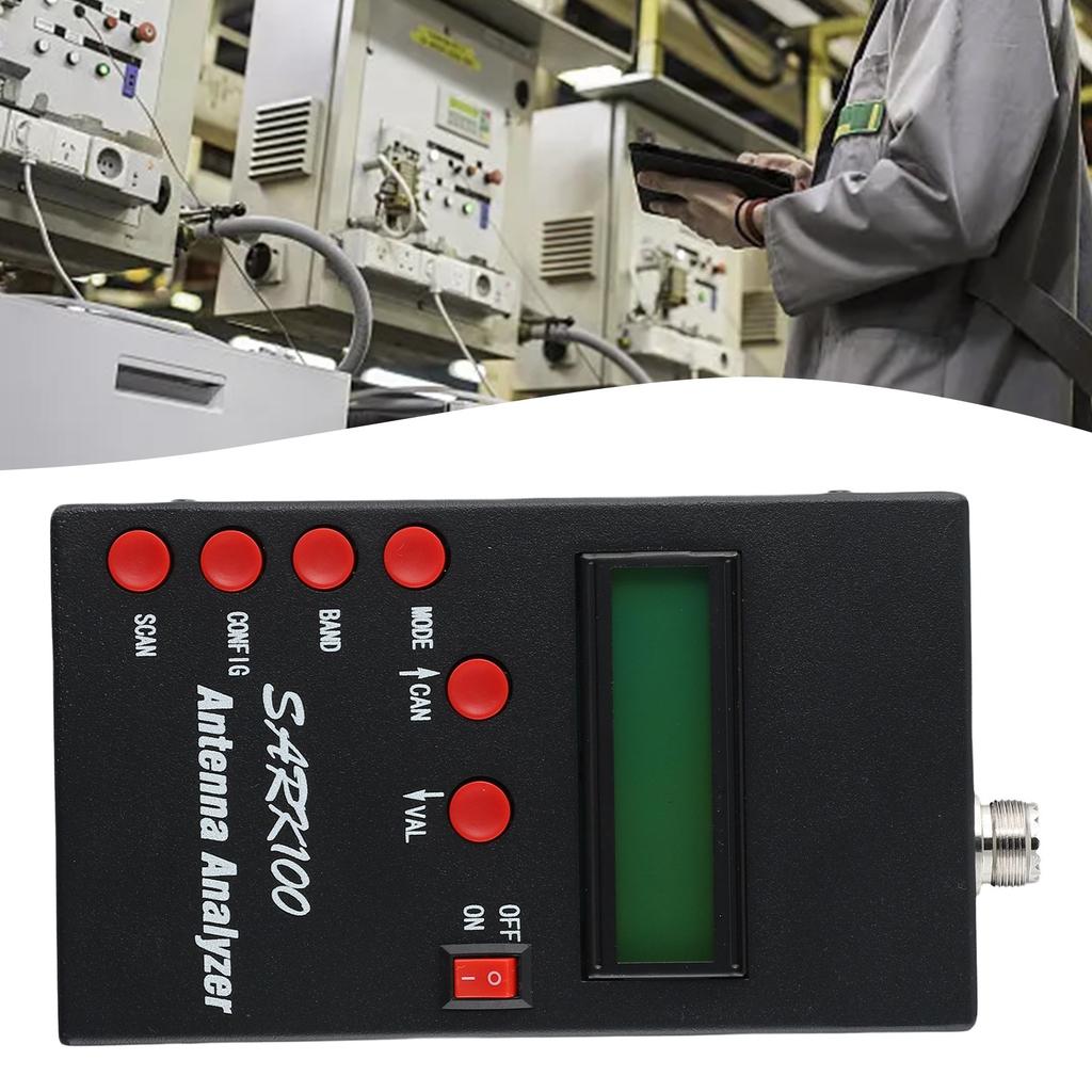 SARK100 HF КСВ Анализатор антенны Метр 1-60 МГц Радиолюбительский разъем Mini-B