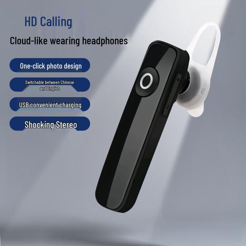 In-Ear Wireless Sports Bluetooth Headset: HD Calls, Noise-Canceling, High-Quality Sound, Low Latency, Gaming M165