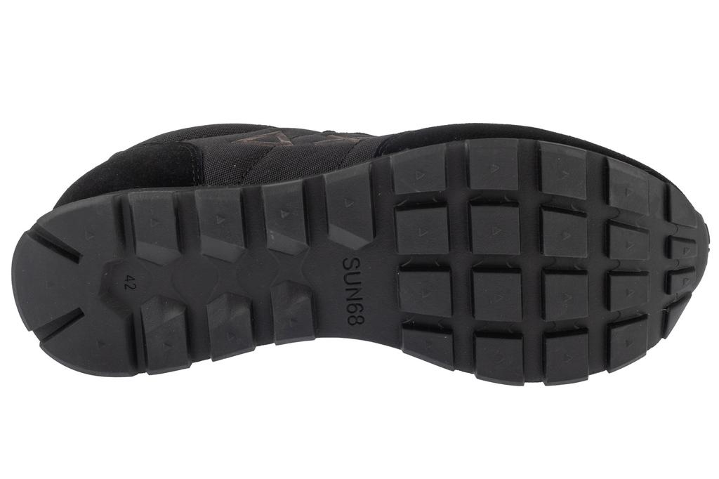 SUN68 Tom Solid, Mens Black Sneakers