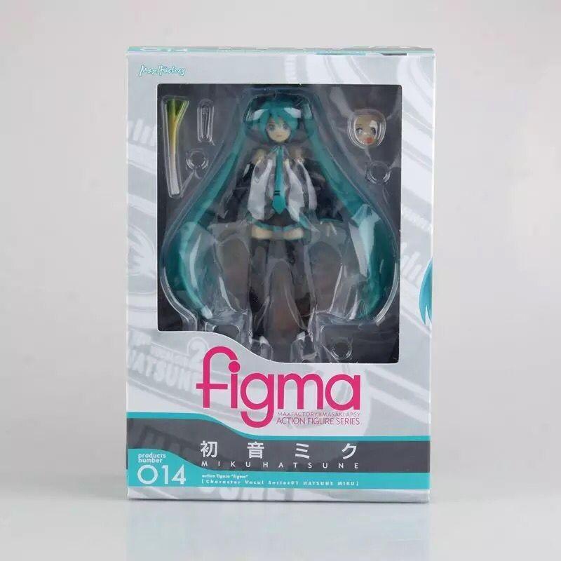 Хатсуне Мику 2026 Новая Аниме Девушка Модель Figma 014 Виртуальная Певица Мику Суставная Подвижная Фигурка Статуэтка Игрушки Кукла Прочная