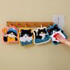 Coral Fleece Kitchen Toilet Handkerchief Cute Cat Bathroom Kerchief High Quality Washcloth