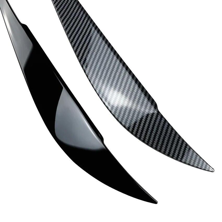 2 шт., злые фары, брови, веко для BMW 4 серии F32 F33 F36 M4 420d 420i 425d 430i 435i 440i 2013-ABS Gloss