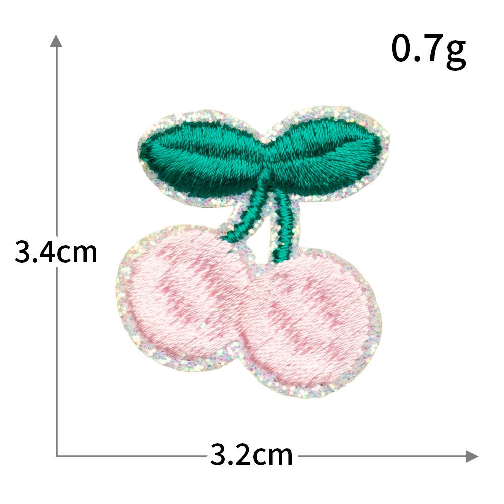 Sweet Taste Embroidery Cloth Sticker Pink Series Valentine'S Day Clothes Decoration Computer Embroidery Badge Diy Patch