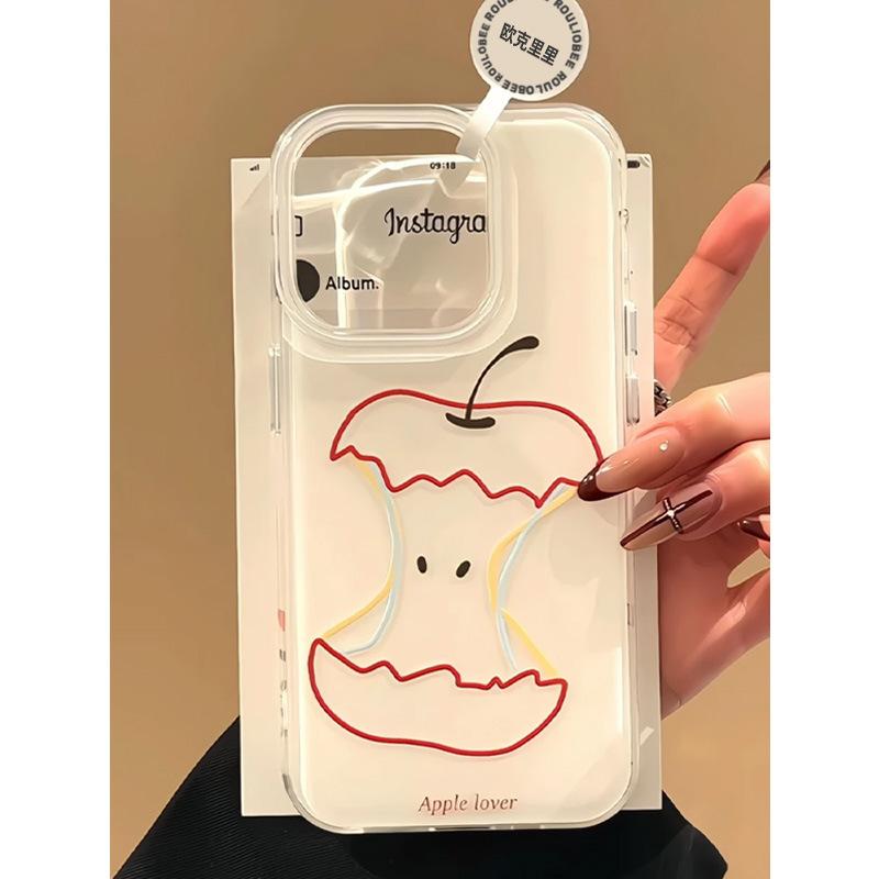 Suitable for Apple 16 Promax Phone Case IPhone 15 Full Inclusive 14 13 Creative Lines Apple 12 Women's Model