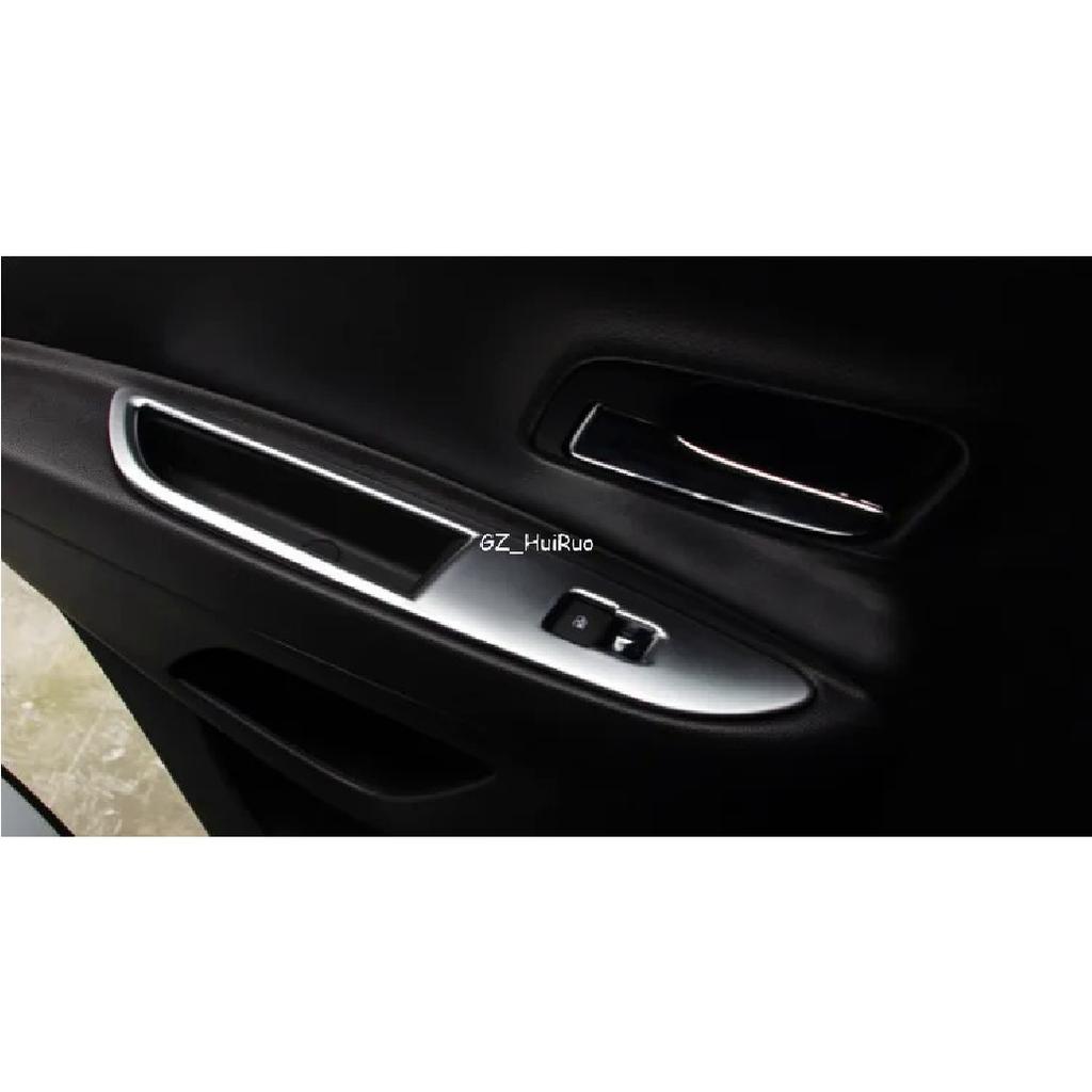 For Chevrolet Trax 2013 2014 2015 ABS Chrome Interior Door Button Switch Panel Cover 4pcs