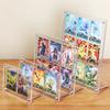 Прозрачная акриловая витрина на 1-12 слотов для карт Yu-Gi-Oh/NARUTO/One Piece/TCG, Пылезащитная рамка для фото Polaroid
