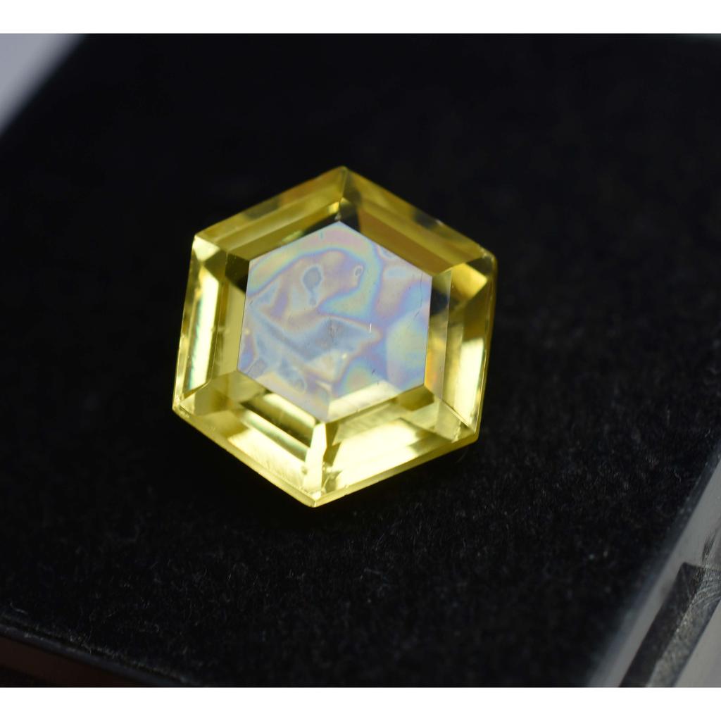 Natural Yellow Sapphire Fancy Cut 9.63 Ct Earring Size Loose Gemstone
