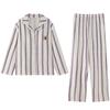 Paibangnu Pure Cotton Long-Sleeved Pajamas with Chest Cushion
