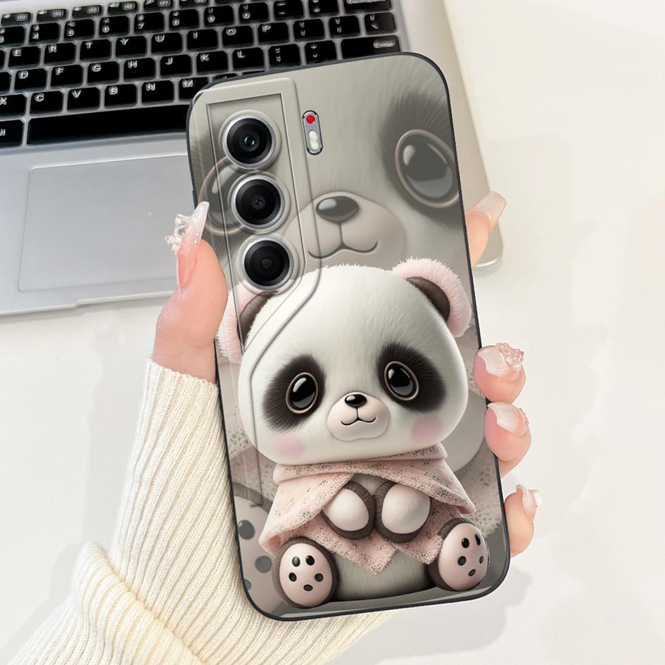 Чехол для Tecno Camon 40 Чехол Camon40 Pro Новый Модный Цветочный Узор Ромашка Мягкий Силиконовый Защитный Чехол для Tecno Camon 40Pro 5G Capa