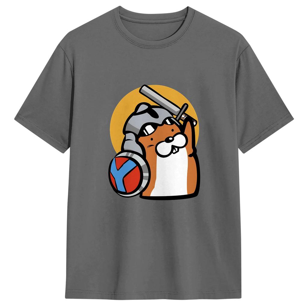Cute Hamster Meme Tshirt Summer Hip Hop T Shirts Unisex 100 Cotton O Neck 4xl 5xl 6xl Top Tees Short Sleeve Vintage Tshirt