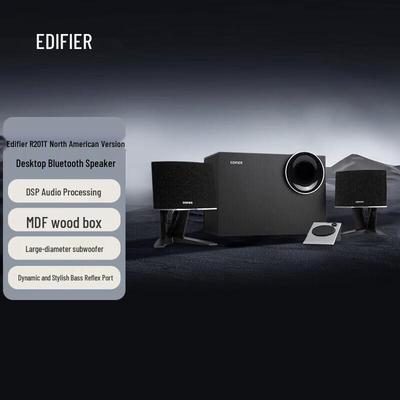 Edifier R201T Североамериканский Bluetooth 2.1-канальный мультимедийный динамик, штекер CN (адаптер в комплекте)