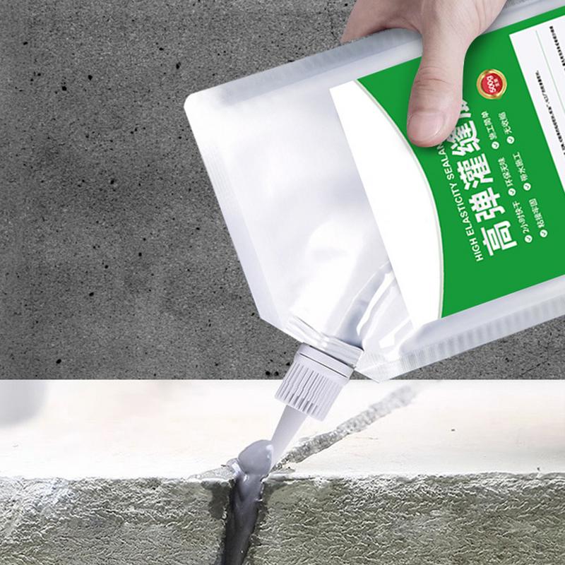 Герметик для бетона 500 г. Водонепроницаемый герметик для ремонта бетона, быстросохнущий клей для заделки швов, устойчивый к погодным условиям бетонный наполнитель для плитки