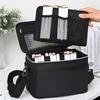 120 Slots Marker Storage Bag With Adjustable Shoulder Strap High Capacity Marker Organizers Carrying Case for Artist