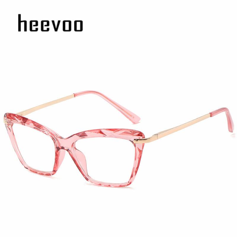 New Sexy Cat Eye Glasses Women Transparent Eyewear Brand Designer Vintage Clear Eyeglasses Optical Frame