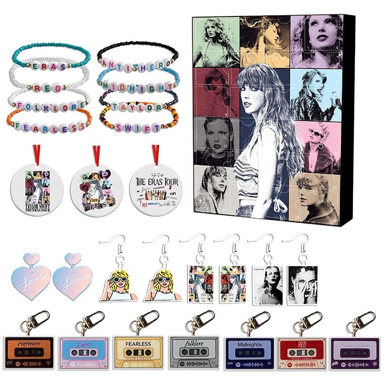 Taylor Christmas Swift Keychain Decoration Acrylic Keyring Accessories Bags