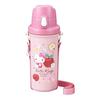 OSK Direct Drinking Water Bottle, 600ml, Hello Kitty Fruit Design, SC-600B