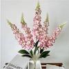 5 Stems Hyacinth Artificial Flowers Multicolor Fake Delphinium Flowers  Party Supplies