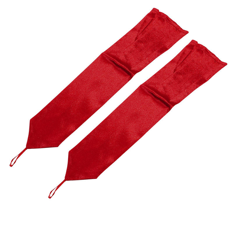 Halloween Cosplay Sexy Long Solid Color Mitten Women Stage Performances Dance Hook Finger Bridal Wedding Dress Gloves